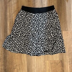 Anthropologie Button Skirt